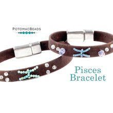 Picture of Accessories, Bracelet, Jewelry, Diamond with text POTOMACBEADS Pisces Bracelet.