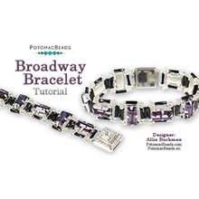 Picture of Accessories, Jewelry, Bracelet, Gemstone with text POTOMACBEADS Broadway Bracelet Tutoria...