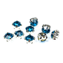 Picture of Accessories, Jewelry, Gemstone, Earring, Diamond, Sapphire