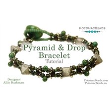 Picture of Accessories, Jewelry, Bracelet, Gemstone, Jade, Ornament with text POTOMACBEADS Pyramid &...
