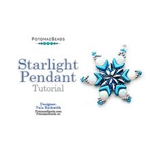 Picture of Accessories, Jewelry, Necklace with text POTOMACBEADS Starlight Pendant Tutorial Beckwith...