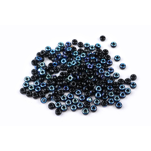Miyuki ROUND 8/0 Seed Beads BLACK (5” tube)