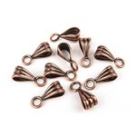 5mm Rose Gold Plated Hexagon Beads , Industrial Spacer Beads