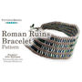 Picture of Accessories, Bracelet, Jewelry, Cuff with text POTOMACBEADS Roman Ruins Bracelet Pattern ...