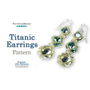 Picture of Accessories, Earring, Jewelry, Gemstone, Necklace with text POTOMACBEADS Titanic Earrings...