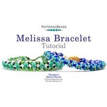Picture of Accessories, Bead, Bracelet, Jewelry, Bead Necklace with text POTOMACBEADS Melissa Bracel...