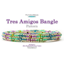 Picture of Accessories, Bracelet, Jewelry with text POTOMACBEADS Tres Amigos Bangle Pattern Designer...