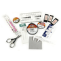 Picture of Tape, Scissors, Business Card, Paper, Text with text 1/2 5 4 3 2 1 Oinch 1/2 Bead & Stone...