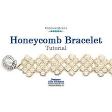 Picture of Accessories, Jewelry, Diamond, Gemstone, Bracelet with text POTOMACBEADS Honeycomb Bracel...