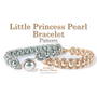 Picture of Accessories, Bracelet, Jewelry with text Little Princess Pearl Bracelet Pattern Designer:...