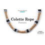 Picture of Accessories, Jewelry, Necklace with text POTOMACBEADS Colette Rope Pattern Designer: Alli...