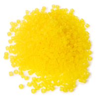 DB0743 Miyuki Delica Beads Matte Transparent Yellow Size 11/0