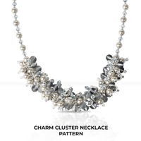 Pattern - Charm Cluster Necklace