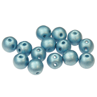 RounDuo Beads - Metallic Sea Blue (Factory Pack of 600) 5mm