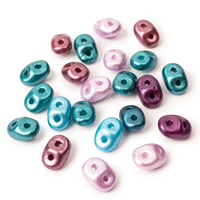 SuperDuo Beads - Mix Victorian Elegance 2.5x5mm
