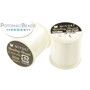 Picture of Tape with text POTOMACBEADS MIYUKI Beading Thread 100% NYLON 330dtex Made In Japan LOT. G...