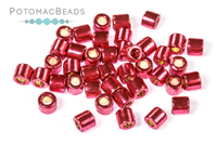 DBL1841 Miyuki Delica Beads Duracoat Galvanized Light Cranberry 8/0
