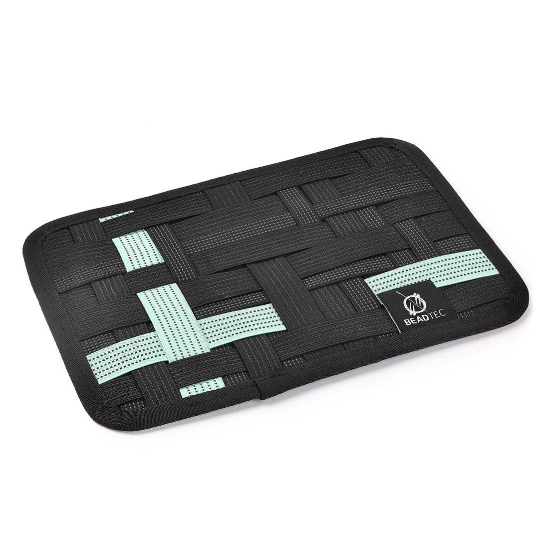 BeadTec Elastic Grid Organizer Seafoam PotomacBeads