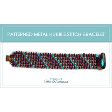 Picture of Accessories, Bracelet, Jewelry, Bead, Necklace with text PATTERNED METAL HUBBLE STITCH BR...
