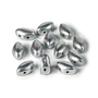 IrisDuo Beads Aluminum Silver