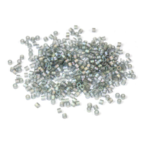 DBS0863 Miyuki Delica Beads Matte Transparent Gray AB 15/0