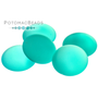 Picture of Turquoise, Sphere, Balloon with text POTOMACBEADS.