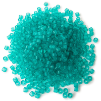 DB0786 Miyuki Delica Beads Dyed SF Transparent Teal Size 11/0