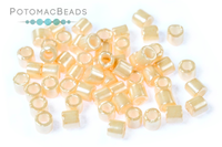 DBL1532 Miyuki Delica Beads Opaque Light Peach Ceylon 8/0