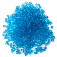 DB1318 Miyuki Delica Beads Dyed Transparent Capri Blue Size 11/0
