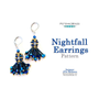 Picture of Accessories, Earring, Jewelry, Bead with text POTOMACBEADS Nightfall Earrings Pattern Des...