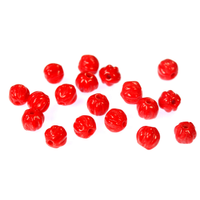 Melon Beads - Opaque Red 4mm