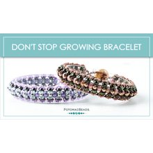 Picture of Accessories, Jewelry, Bracelet with text DON'T STOP GROWING BRACELET POTOMACBEADS. DON'T ...