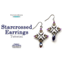 Picture of Accessories, Earring, Jewelry with text POTOMACBEADS Starcrossed Earrings Tutorial Allie.
