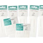 Picture of Business Card, Paper, Text with text BIG EY BIG EYE NEEDLE PACK OF 2 2.165 in 2.165 in. 5...