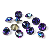 Potomac Crystal Chatons - Colorshift Bermuda Blue 6mm (Size SS28) | Pack of 12