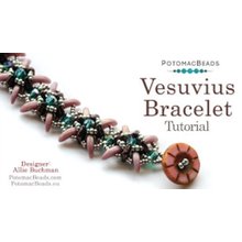 Picture of Accessories, Bracelet, Jewelry, Gemstone, Bead with text POTOMACBEADS Vesuvius Bracelet T...