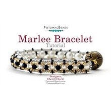 Picture of Accessories, Jewelry, Bracelet with text POTOMACBEADS Marlee Bracelet Tutorial Designer: ...