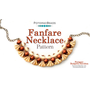 Picture of Accessories, Jewelry, Necklace with text POTOMACBEADS Fanfare Necklace Pattern Designer: ...