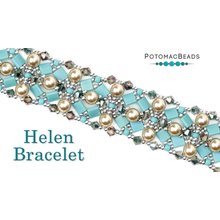 Picture of Accessories, Bracelet, Jewelry, Necklace with text POTOMACBEADS Helen Bracelet.