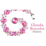 Picture of Accessories, Bracelet, Jewelry, Earring, Necklace with text Glenda Bracelet Pattern.