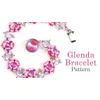 Picture of Accessories, Bracelet, Jewelry, Earring, Necklace with text Glenda Bracelet Pattern.
