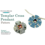 Picture of Accessories, Jewelry, Necklace with text POTOMACBEADS Templar Cross Pendant Pattern Desig...