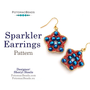 Picture of Accessories, Earring, Jewelry, Necklace with text POTOMACBEADS Sparkler Earrings Pattern ...