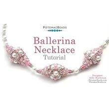 Picture of Accessories, Jewelry, Necklace, Diamond, Gemstone with text POTOMACBEADS Ballerina Neckla...