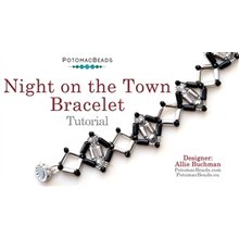 Picture of Accessories, Smoke Pipe with text POTOMACBEADS Night on the Town Bracelet Tutorial Design...