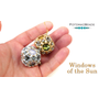 Picture of Accessories, Earring, Jewelry with text POTOMACBEADS Windows of the Sun of the Sun.