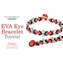 Picture of Accessories, Jewelry, Bracelet with text POTOMACBEADS EVA Eye Bracelet Tutorial EVA Eye T...