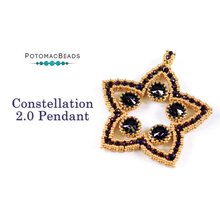 Picture of Accessories, Earring, Jewelry, Necklace with text POTOMACBEADS Constellation 2.0 Pendant ...
