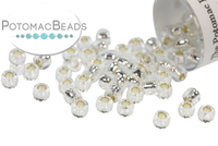 Toho Seed Beads - Silver Lined Crystal 8/0