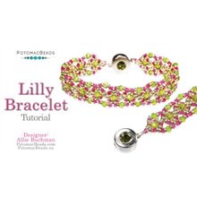 Picture of Accessories, Jewelry with text Lilly Bracelet Tutorial Designer: Allie Buchman Allie Buch...